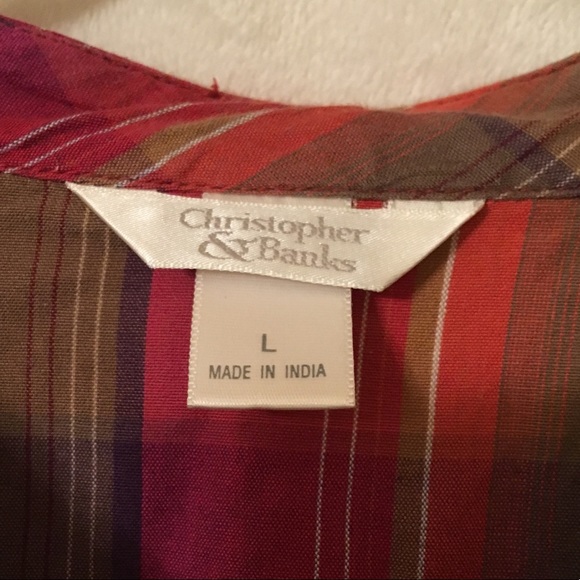 Christopher Banks Tunic buttondown - Picture 3 of 7